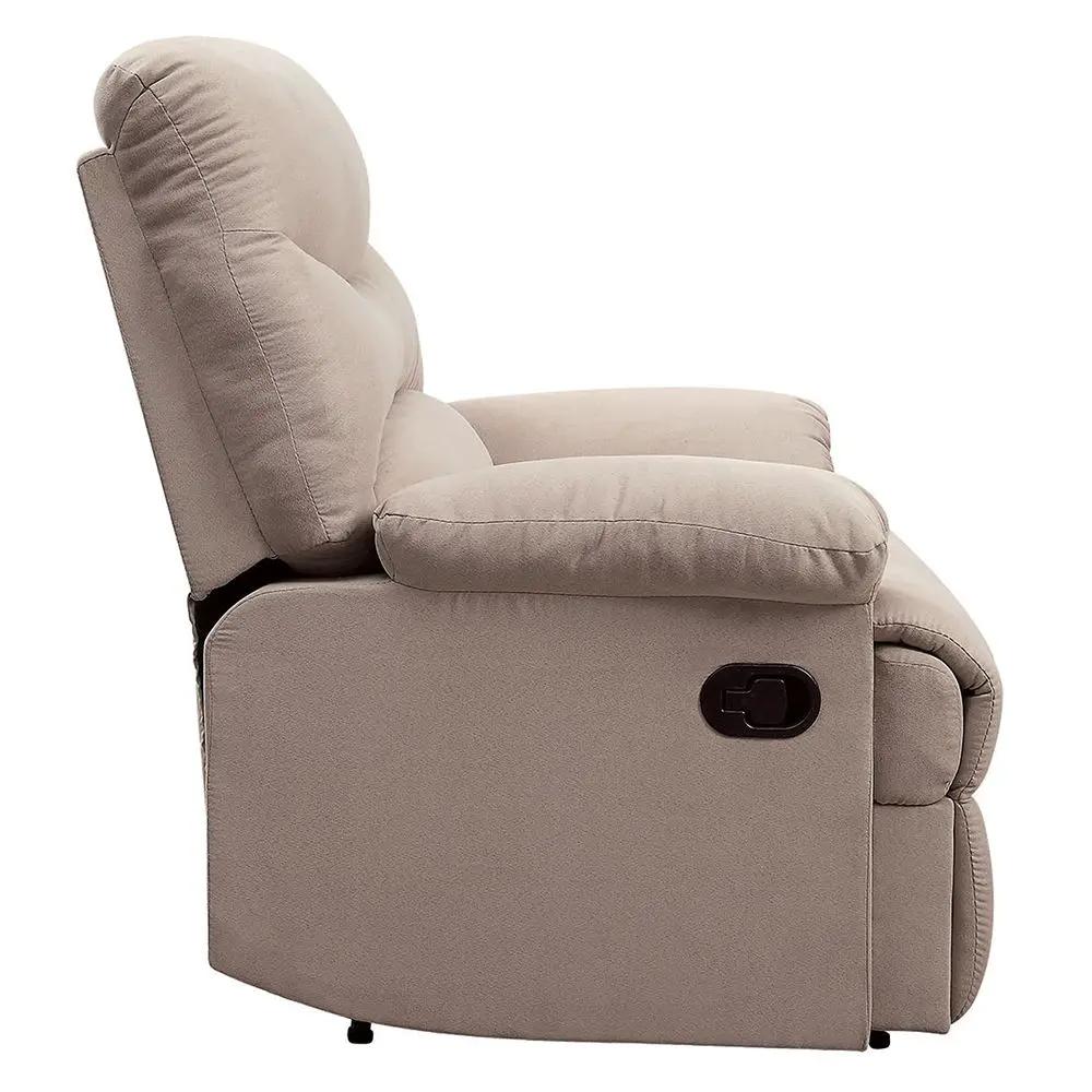 Arcadia - Motion Recliner - Beige Woven Fabric by Unique Piece Furniture