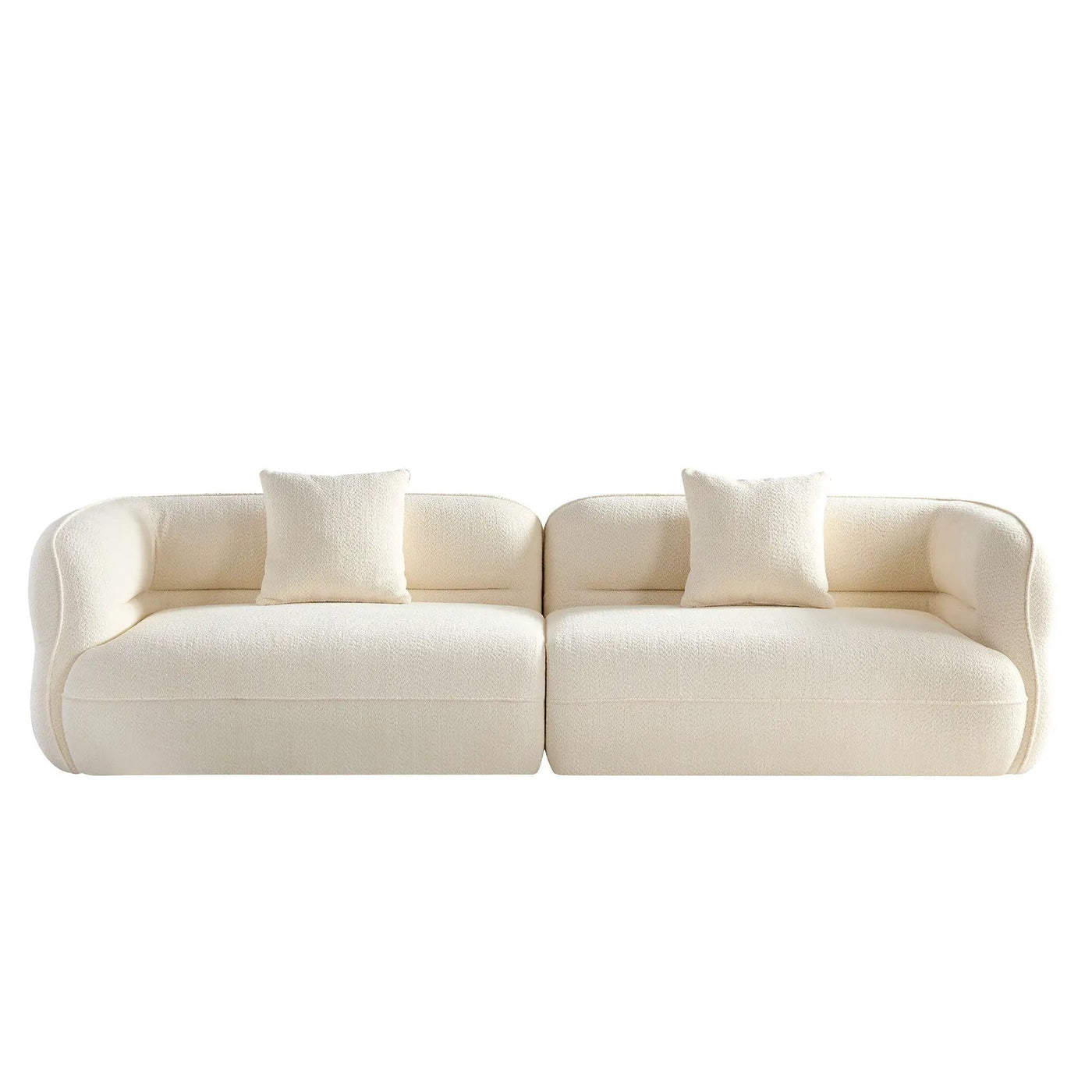 Sectional Sofa With Durable Fabric, Solid Wood Frame, And High Density Sponge Fill by HouseOfZazla
