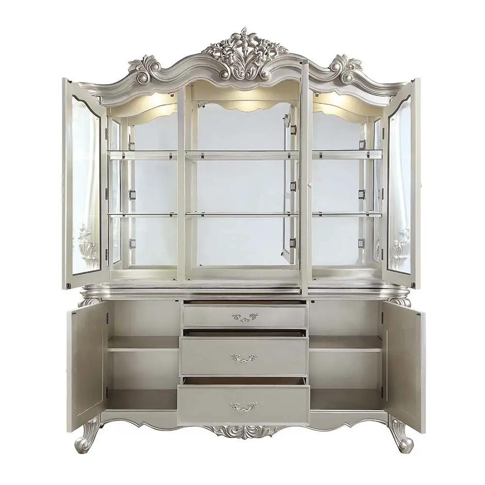 Bently - Buffet & Hutch - Champagne by Unique Piece Furniture