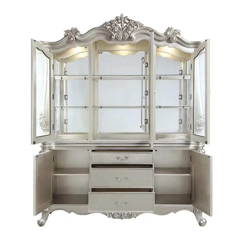 Bently - Buffet & Hutch - Champagne by Unique Piece Furniture