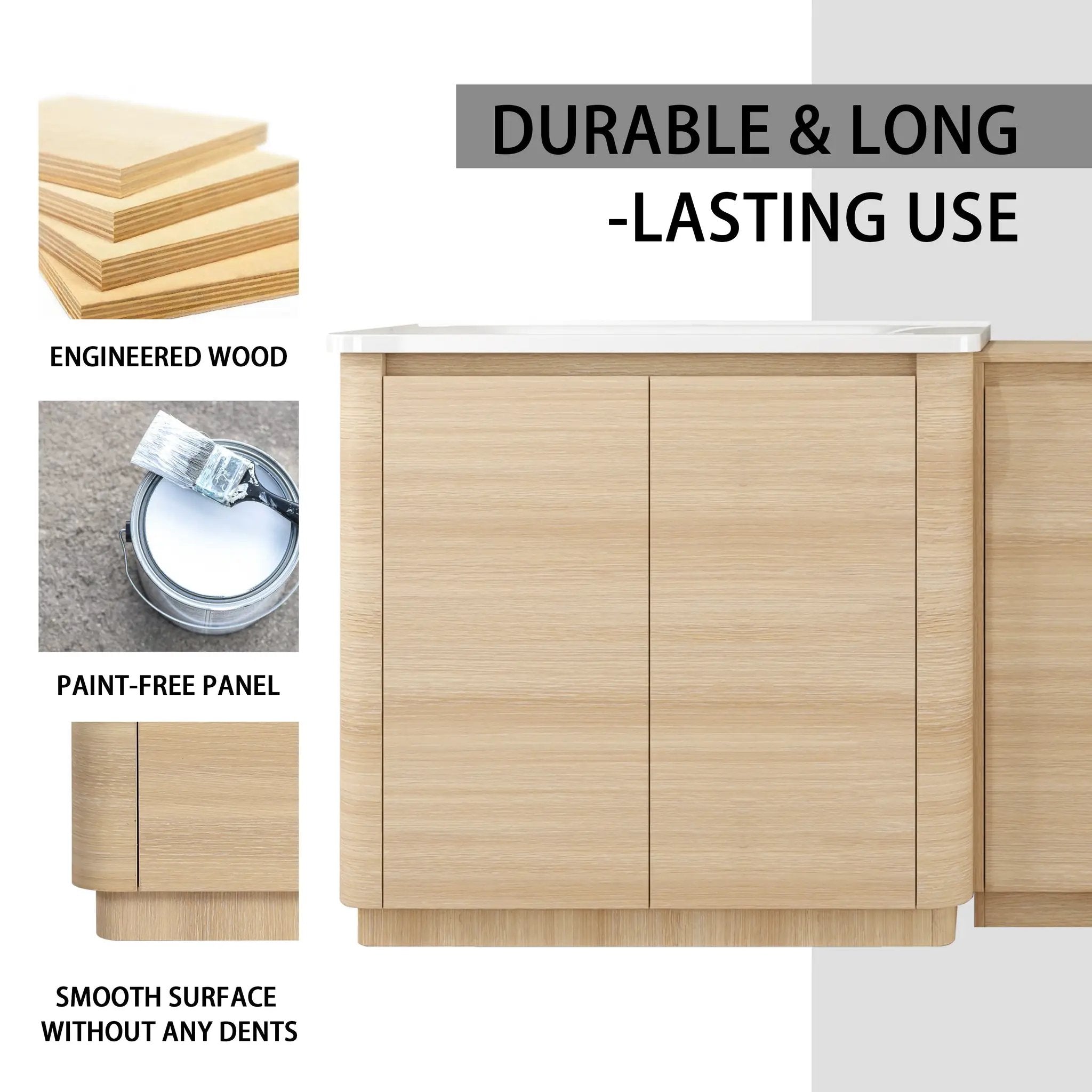 84'' Freestanding Bathroom Vanity by HouseOfZazla