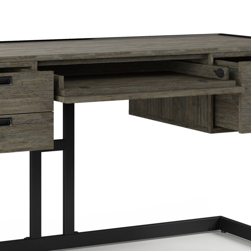 Hampden - Desk - Weathered Gray by HouseOfZazla