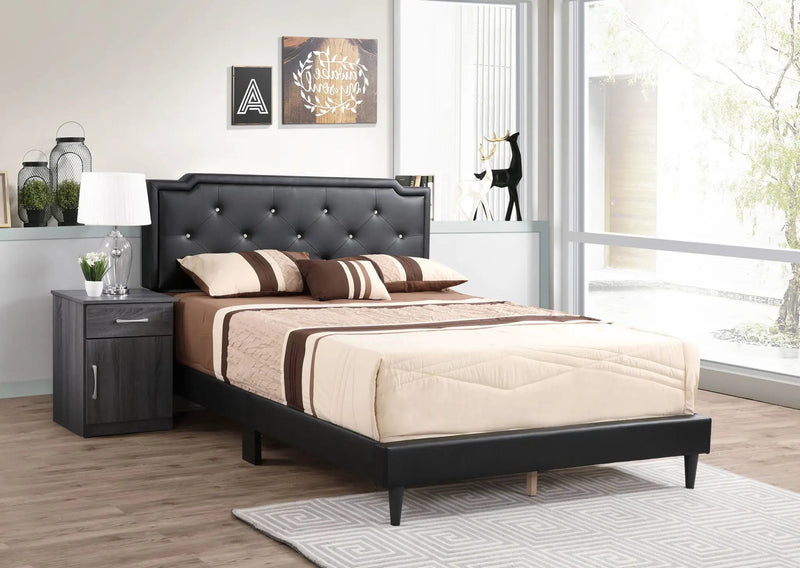 Button Tufted Bed Charming For Cozy Spaces by Unique Piece Furniture