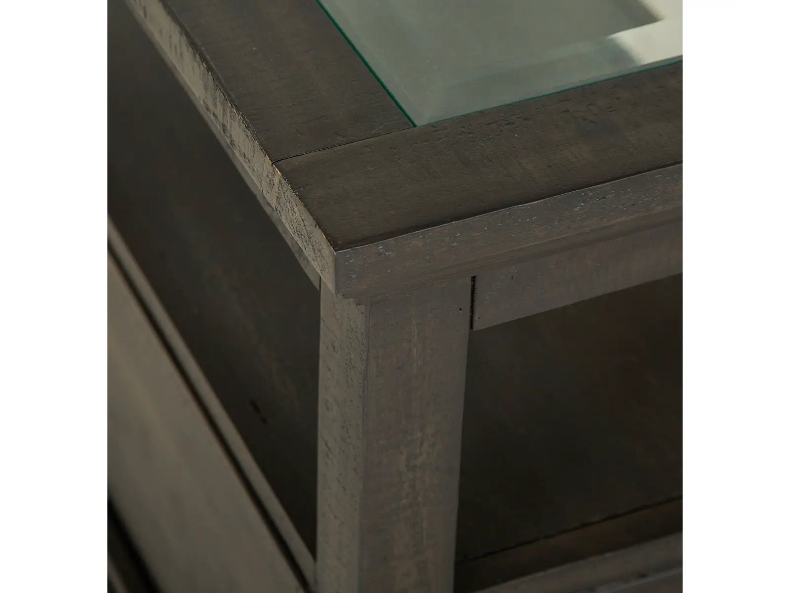 Westley Falls - Chairside End Table - Graphite by Unique Piece Furniture