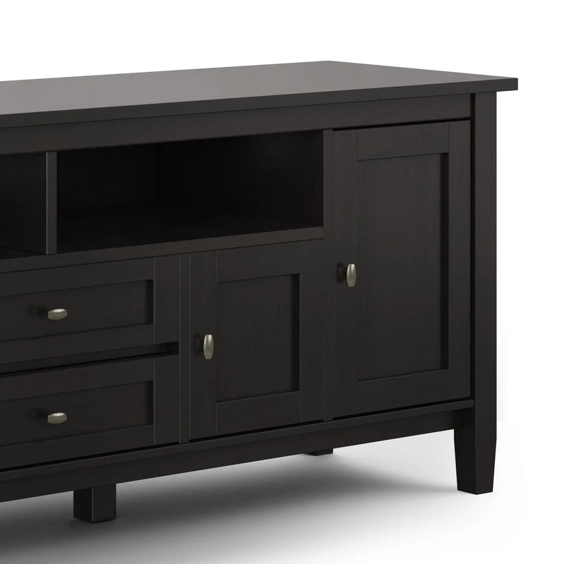 Warm Shaker - TV Media Stand - Hickory Brown by HouseOfZazla