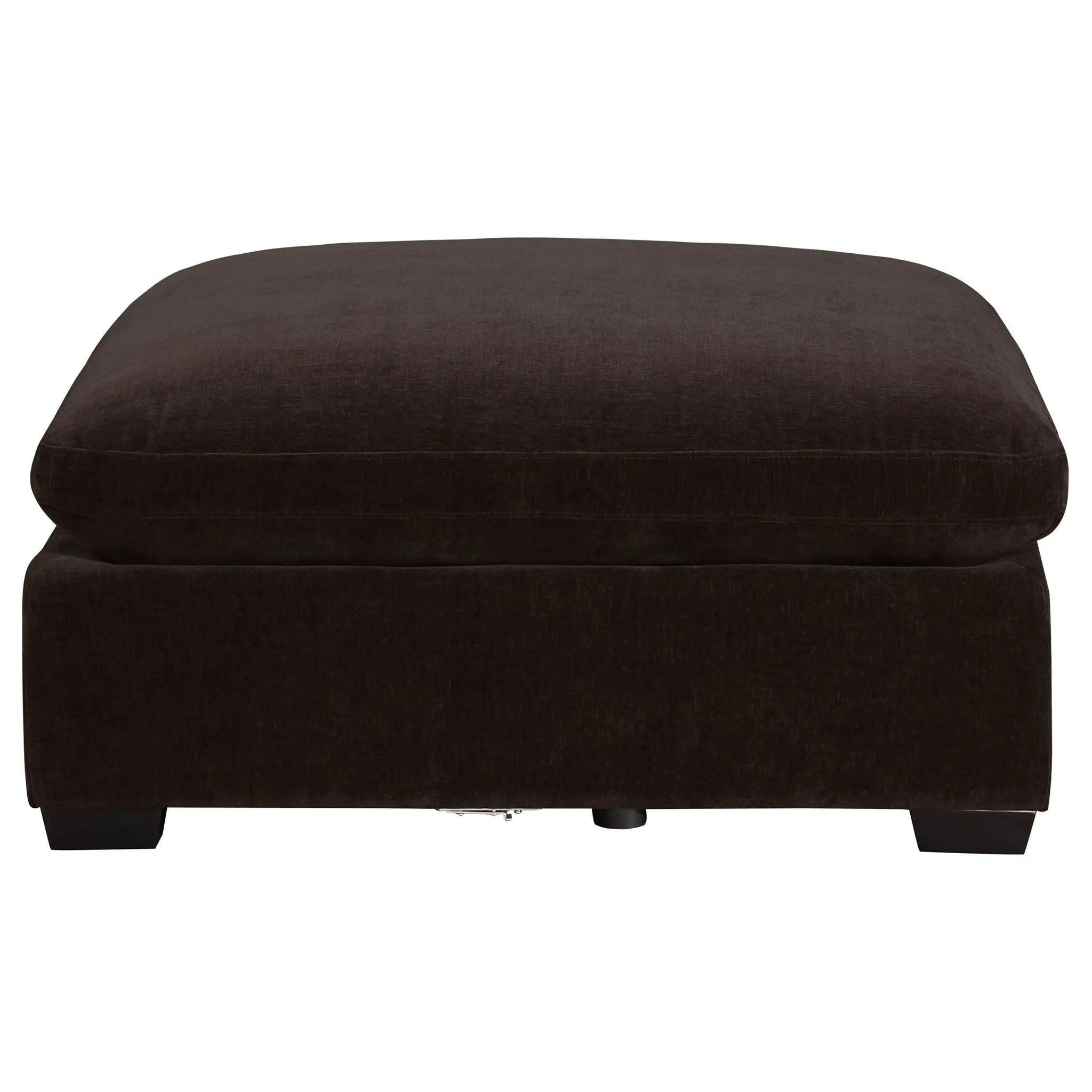 Lakeview Rectangular Upholstered Ottoman Dark Chocolate by Unique Piece Furniture