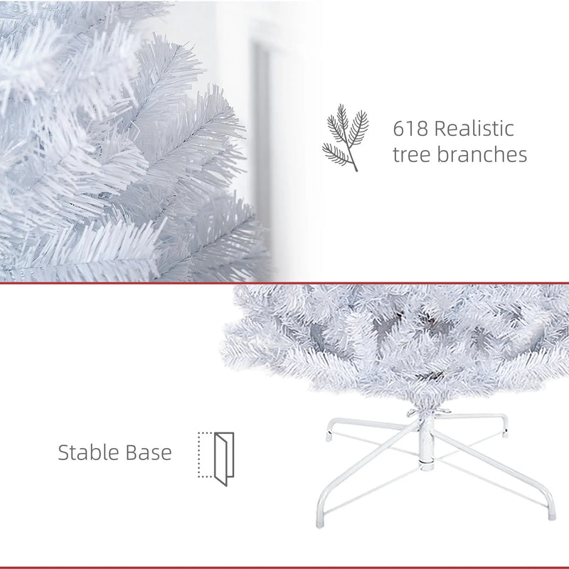 HOMCOM 6ft Pencil Christmas Tree by HouseOfZazla
