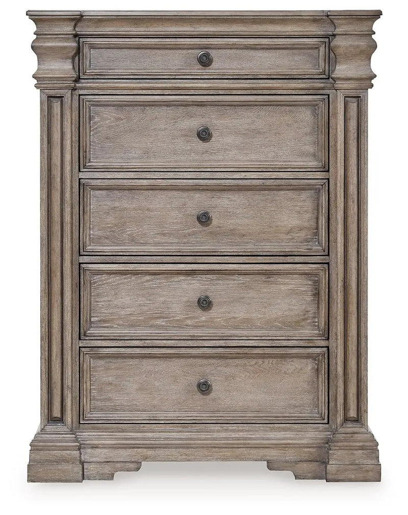 Blairhurst - Five Drawer Chest - Light Grayish Brown by Unique Piece Furniture