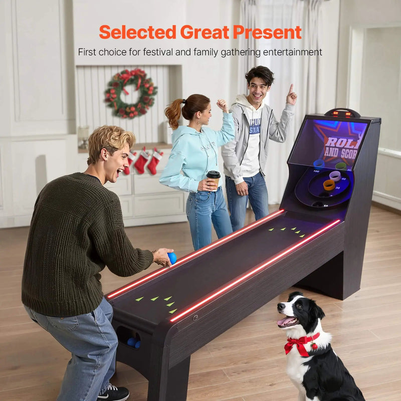 9FT Roll And Score Game Table With Automatic Ball Return (SAK49172) by SAKSBY WHOLESALE