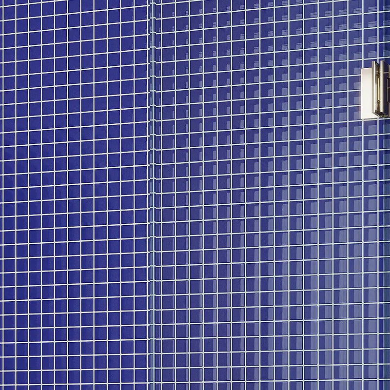 Cobalt Blue 12x12 Glossy Square Glass Mosaic Tile (10 pack, 9.67 sq ft/case) by Apollo Tile