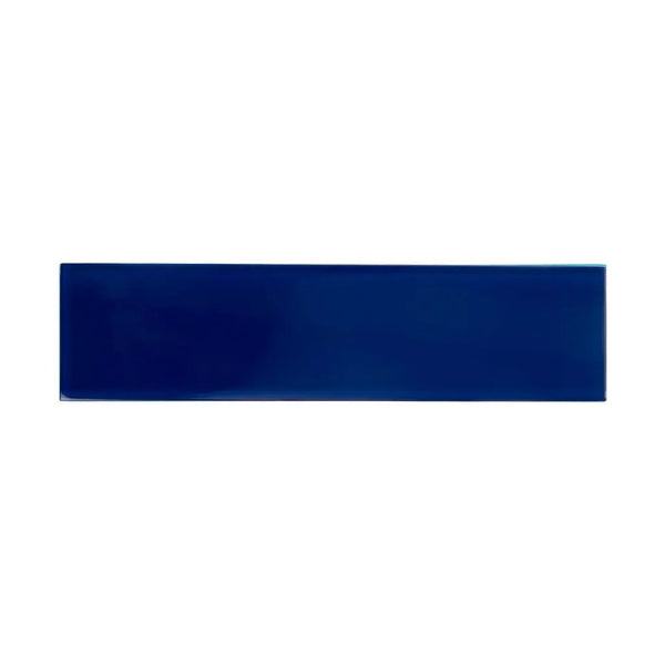 Cobalt Blue 4x16 Glossy Subway Glass Tile (12 pack, 5.33 sq ft/case), photo 2 of 6