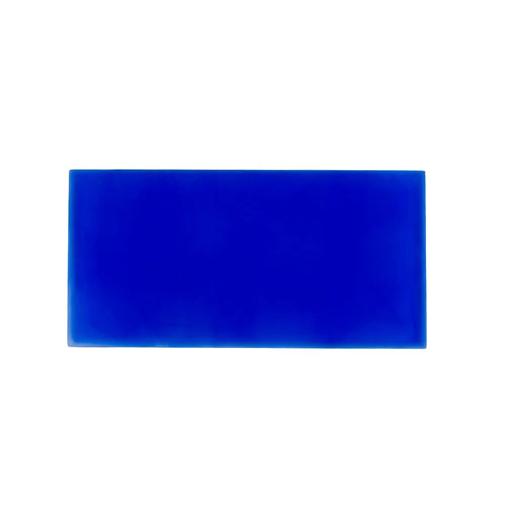 Cobalt Blue 3x6 Matte Subway Glass Tile (40 pack, 5 sq ft/case) by Apollo Tile