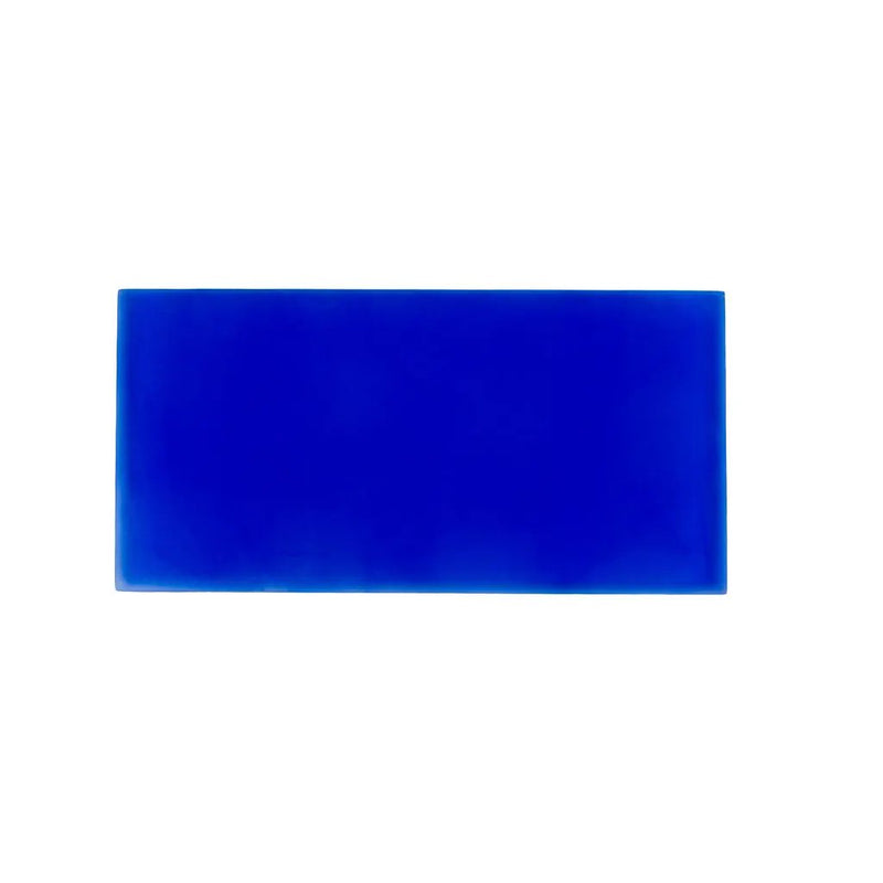 Cobalt Blue 3x6 Matte Subway Glass Tile (40 pack, 5 sq ft/case) by Apollo Tile