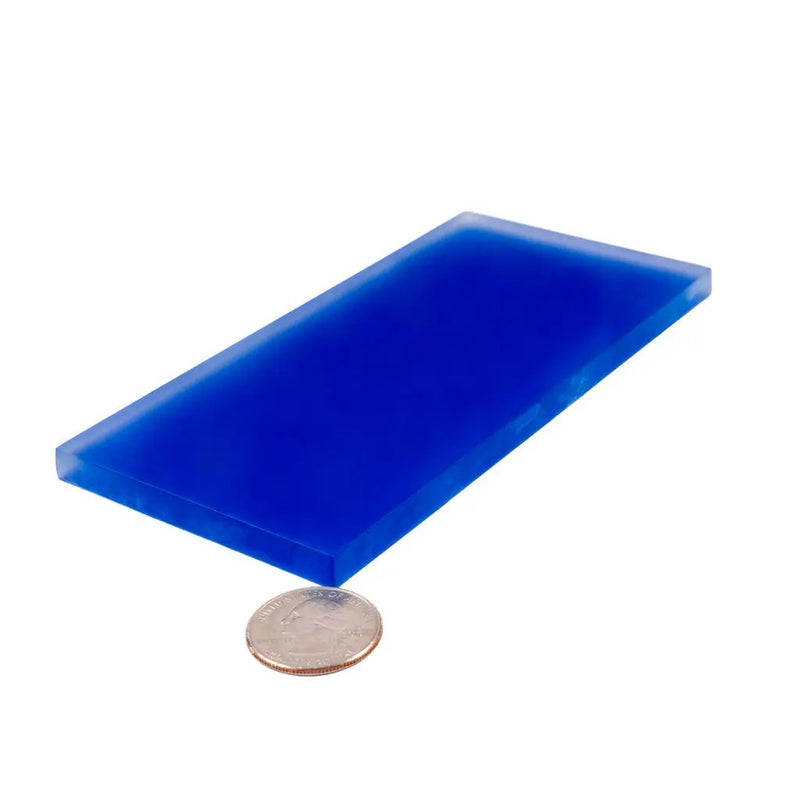Cobalt Blue 3x6 Matte Subway Glass Tile (40 pack, 5 sq ft/case) by Apollo Tile