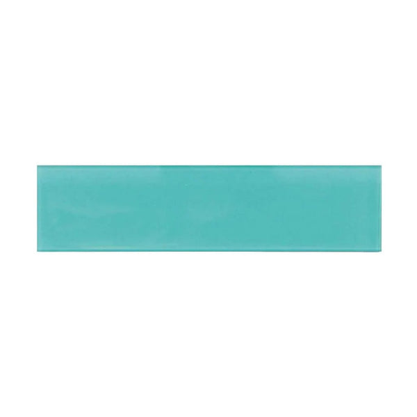 Sky Blue 4x16 Glossy Subway Glass Tile (12 pack, 5.33 sq ft/case), photo 2 of 6