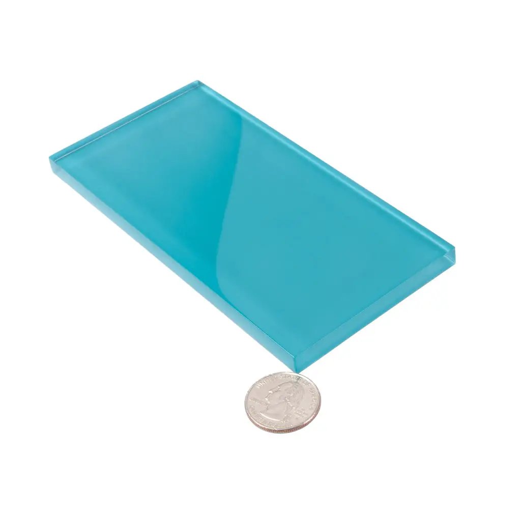Sapphire Blue 3x6 Glossy Subway Glass Tile (40 pack, 5 sq ft/case) by Apollo Tile