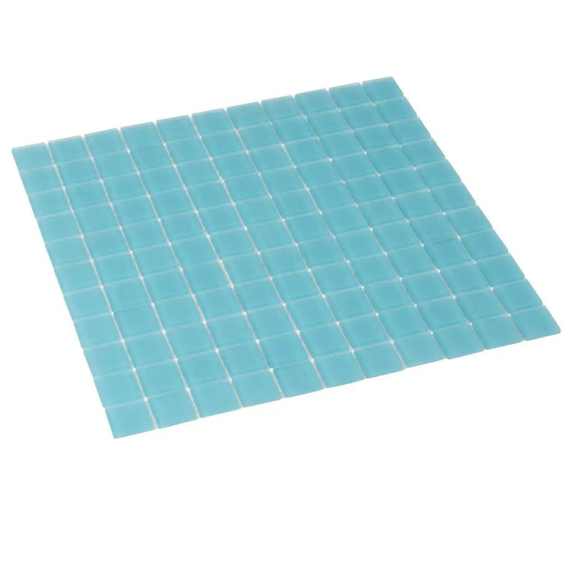 Sapphire Blue 12x12 Matte Square Glass Mosaic Tile (10 pack, 9.67 sq ft/case) by Apollo Tile
