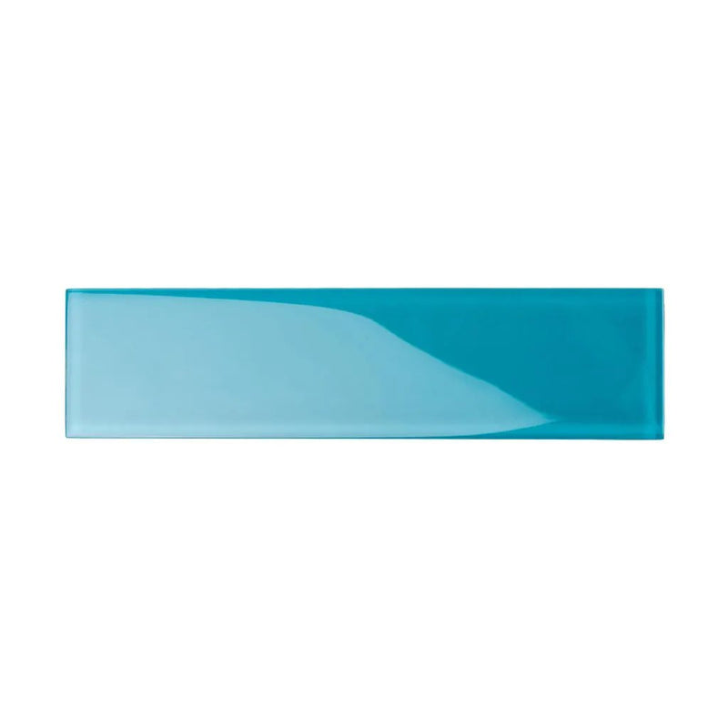Sapphire Blue 3x12 Glossy Subway Glass Tile (20 pack, 5 sq ft/case) by Apollo Tile