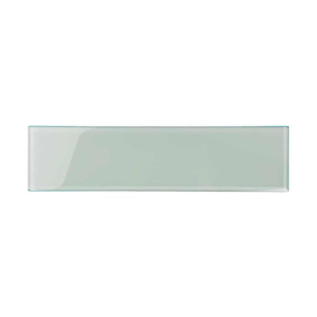 Blizzard Blue 4x16 Glossy Subway Glass Tile (12 pack, 5.33 sq ft/case) by Apollo Tile