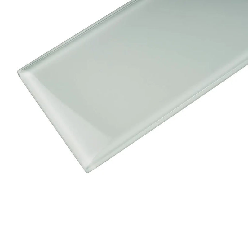 Blizzard Blue 4x16 Glossy Subway Glass Tile (12 pack, 5.33 sq ft/case) by Apollo Tile