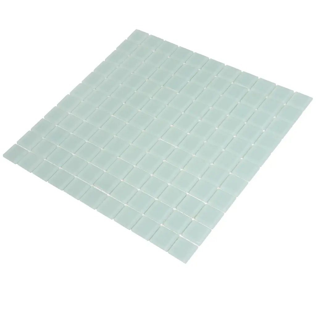 Blizzard Blue 12x12 Matte Square Glass Mosaic Tile (10 pack, 9.67 sq ft/case) by Apollo Tile