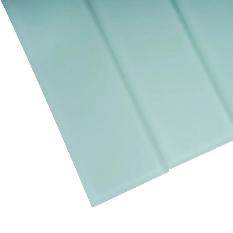 Blizzard Blue 3x12 Matte Subway Glass Tile (20 pack, 5 sq ft/case) by Apollo Tile