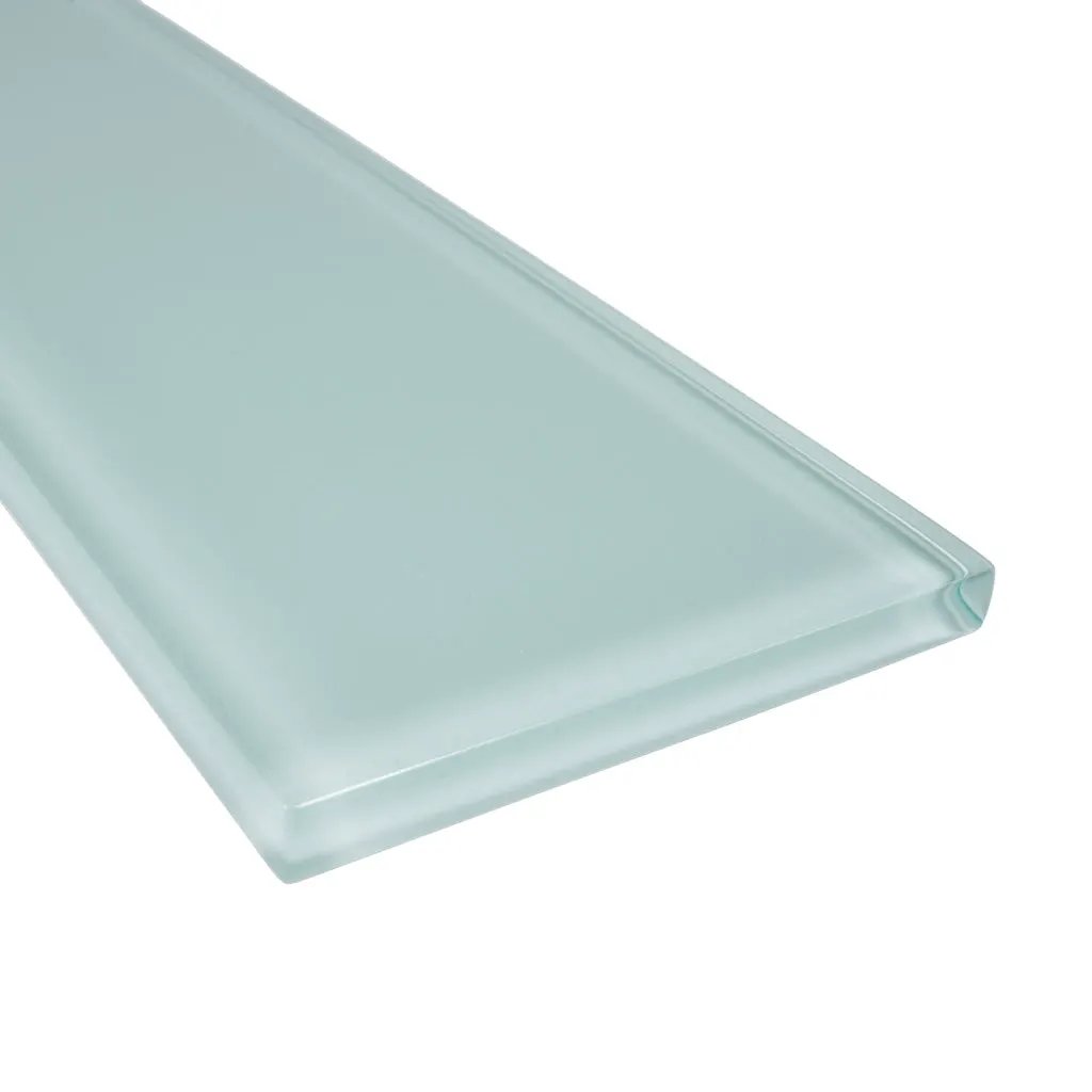 Blizzard Blue 3x12 Glossy Subway Glass Tile (20 pack, 5 sq ft/case) by Apollo Tile