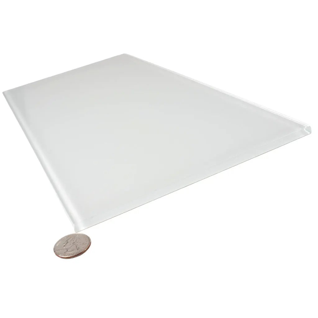 White 8x16 Glossy Subway Glass Tile (15 pack, 13.33 sq ft/case) by Apollo Tile