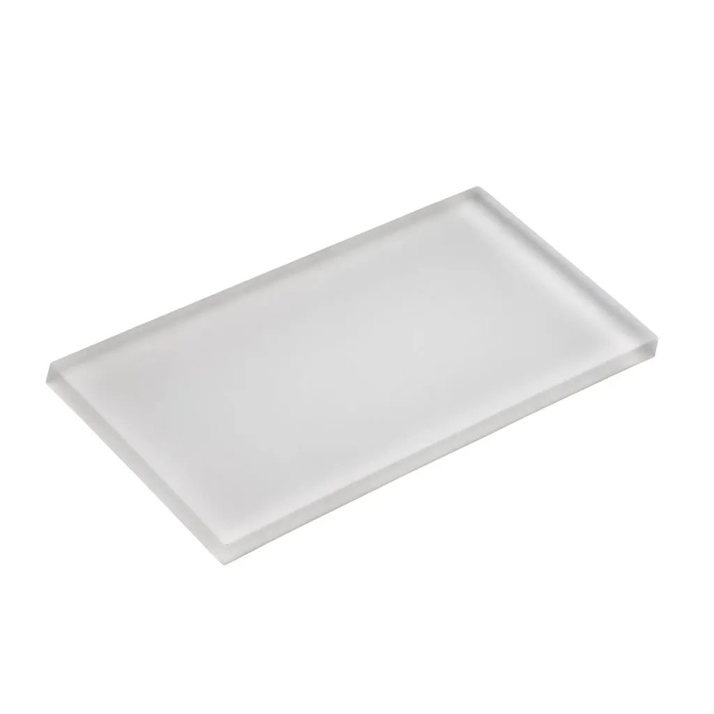 White 3x6 Matte Subway Glass Tile (40 pack, 5 sq ft/case) by Apollo Tile