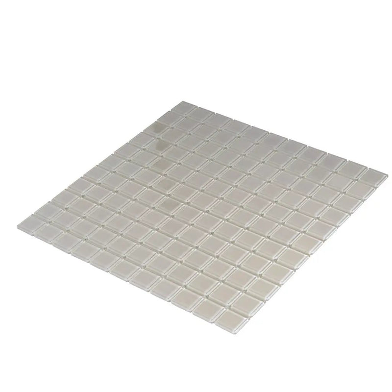 Warm Greige 12x12 Glossy Square Glass Mosaic Tile (10 pack, 9.67 sq ft/case) by Apollo Tile