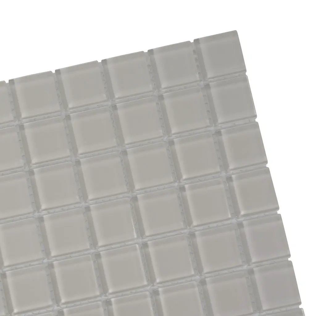 Warm Greige 12x12 Glossy Square Glass Mosaic Tile (10 pack, 9.67 sq ft/case) by Apollo Tile