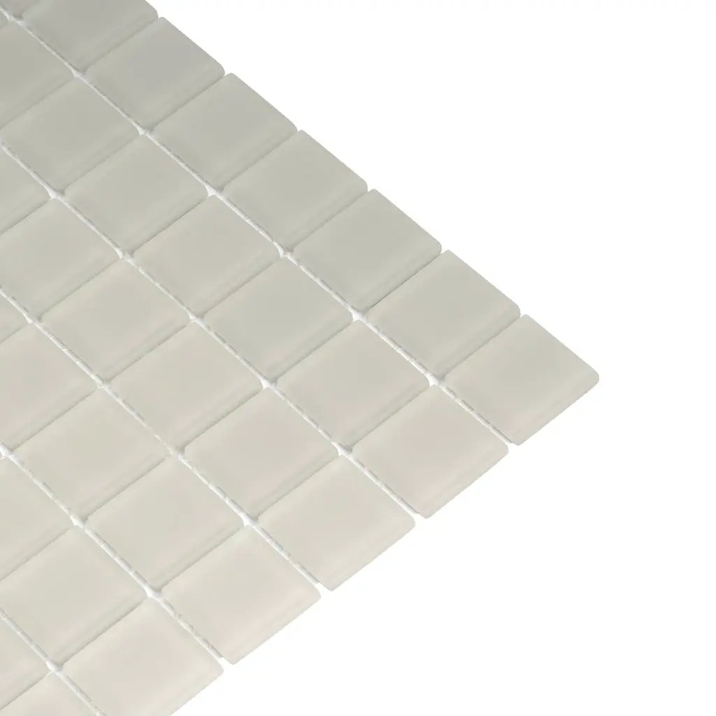 Warm Greige 12x12 Matte Square Glass Mosaic Tile (10 pack, 9.67 sq ft/case) by Apollo Tile