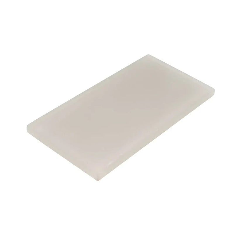 Warm Greige 3x6 Matte Subway Glass Tile (40 pack, 5 sq ft/case) by Apollo Tile