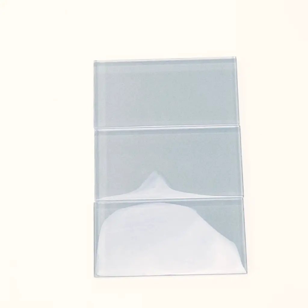 Gray 3x6 Glossy Subway Glass Tile (40 pack, 5 sq ft/case) by Apollo Tile