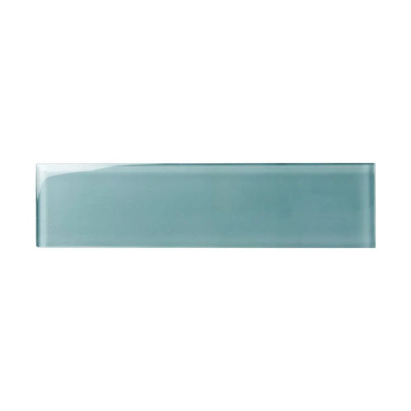 Stone Blue 3x12 Glossy Subway Glass Tile (20 pack, 5 sq ft/case), photo 2 of 6
