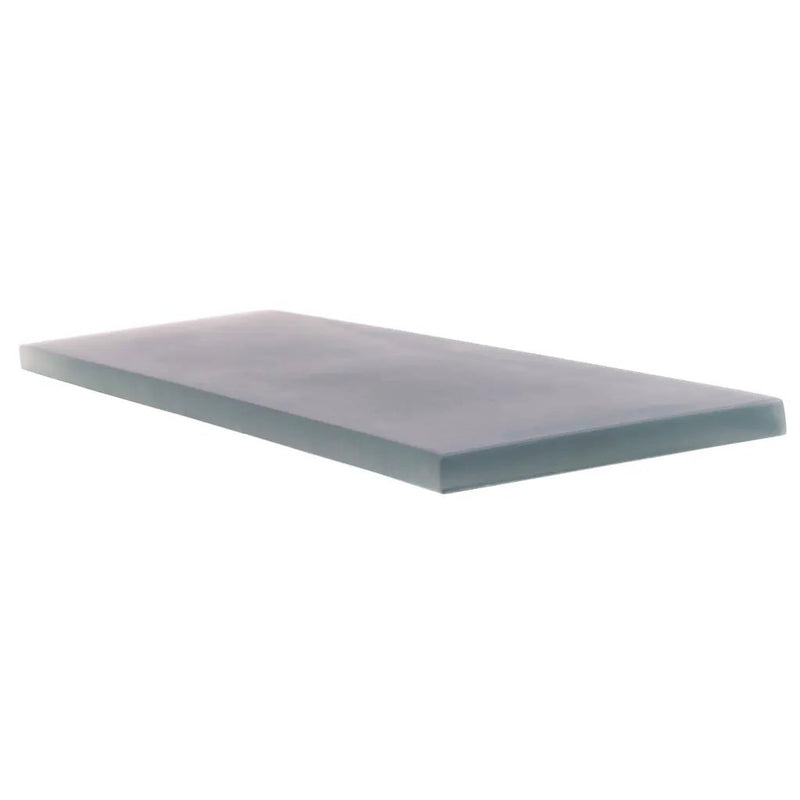 Coin Gray 3x12 Matte Subway Glass Tile (20 pack, 5 sq ft/case) by Apollo Tile