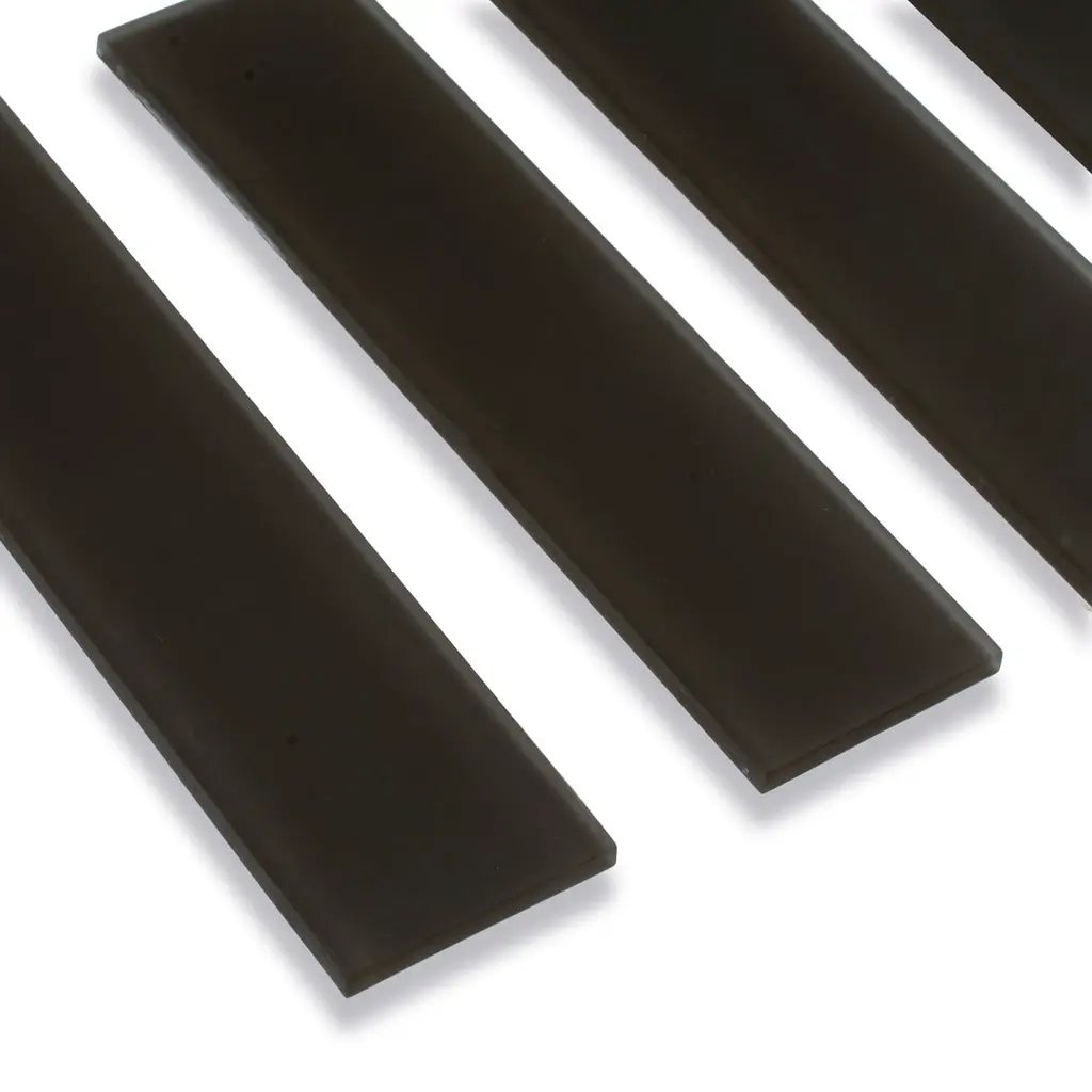 Ash Gray 3x12 Matte Subway Glass Tile (20 pack, 5 sq ft/case) by Apollo Tile