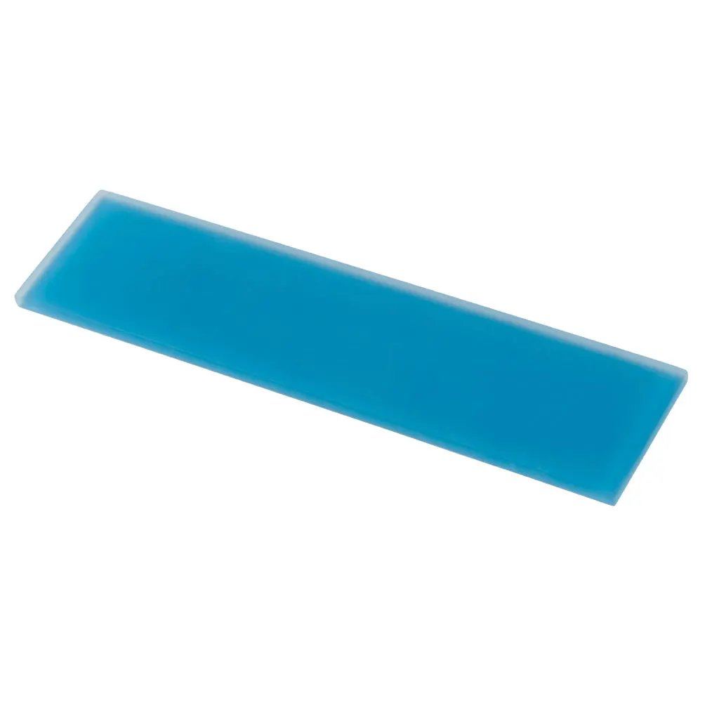 Cerulean Blue 3x12 Matte Subway Glass Tile (20 pack, 5 sq ft/case) by Apollo Tile