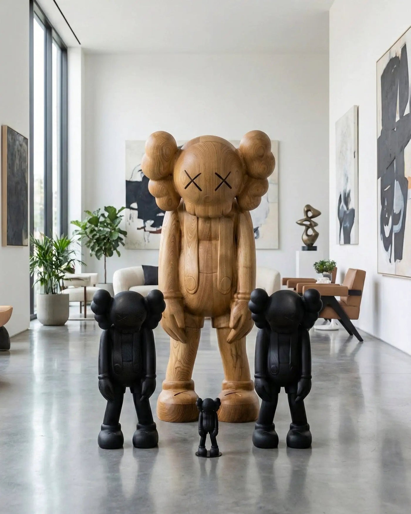 Wooden Iconic Figures by Gizz
