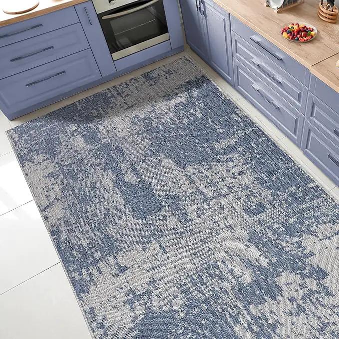 Keen Home Design Terrace Outdoor Area Rug - 12x15 Washable Indoor/Outdoor Rug for Patio, Kitchen, Balcony, Beach, Garden, Deck and Porch, Size: 12'x15' by GreenHaven Gardens