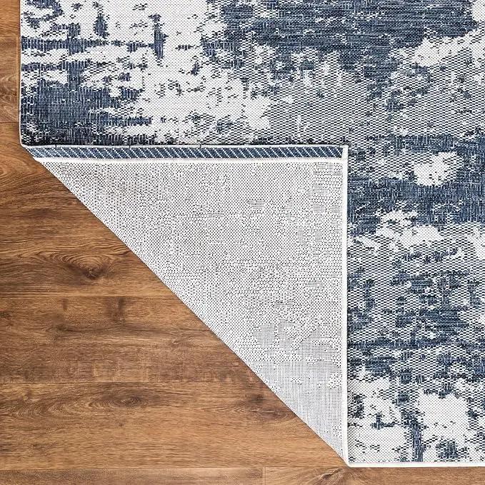 Keen Home Design Terrace Outdoor Area Rug - 5x8 Washable Indoor/Outdoor Rug for Patio, Kitchen, Balcony, Beach, Garden, Deck and Porch, Size: 5'3"x7'7" by GreenHaven Gardens