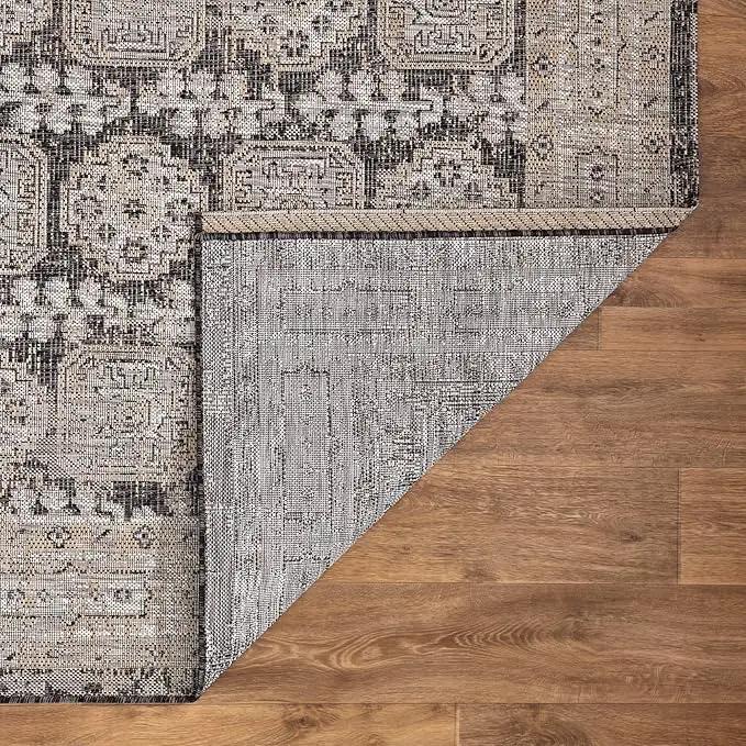 Keen Home Design Terrace Outdoor Runner Rug - 2x10 Washable Indoor/Outdoor Rug for Patio, Kitchen, Balcony, Beach, Garden, Deck and Porch, Size: 2'2"x9'11" by GreenHaven Gardens