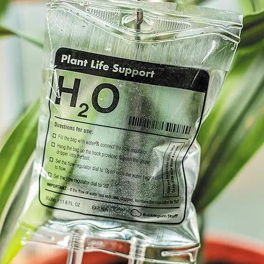Life Support - Automatic Watering System for House Plants - Fun Garden Gifts - Home Accessories - Indoor Plant Waterer by GreenHaven Gardens