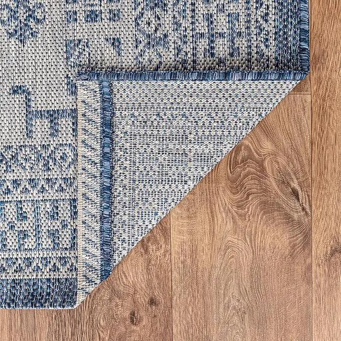 Keen Home Design Terrace Outdoor Area Rug - 12x15 Washable Indoor/Outdoor Rug for Patio, Kitchen, Balcony, Beach, Garden, Deck and Porch, Size: 12'x15' by GreenHaven Gardens