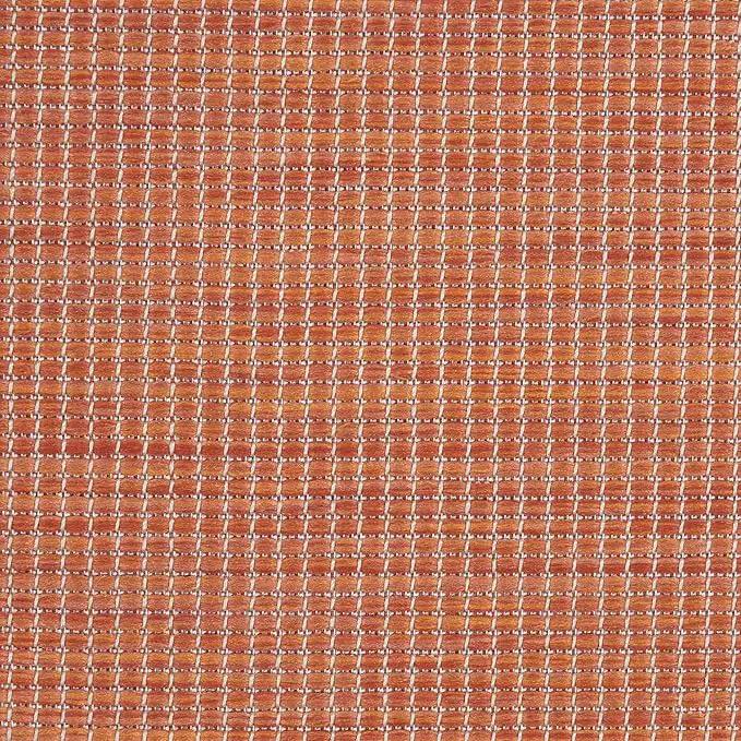 Nourison Home Home Positano 6' Runner Fabric Terracotta Area Rug by GreenHaven Gardens