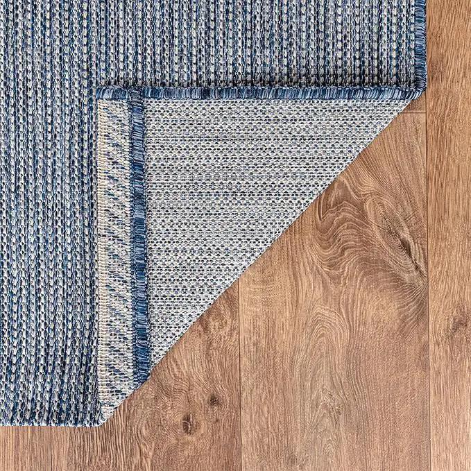 Keen Home Design Terrace Outdoor Area Rug - 4x6 Washable Indoor/Outdoor Rug for Patio, Kitchen, Balcony, Beach, Garden, Deck and Porch, Size: 3'10"x5'7" by GreenHaven Gardens