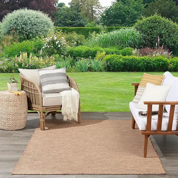 Nourison Home Positano Indoor/Outdoor Jute 9' x 12' Area Rug, Easy Cleaning, Non Shedding, Bed Room, Living Room, Dining Room, Backyard, Deck, Patio (9x12) by GreenHaven Gardens