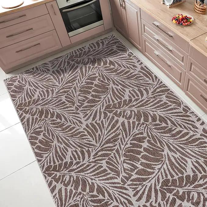 Keen Home Design Terrace Outdoor Area Rug - 12x15 Washable Indoor/Outdoor Rug for Patio, Kitchen, Balcony, Beach, Garden, Deck and Porch, Size: 12'x15' by GreenHaven Gardens