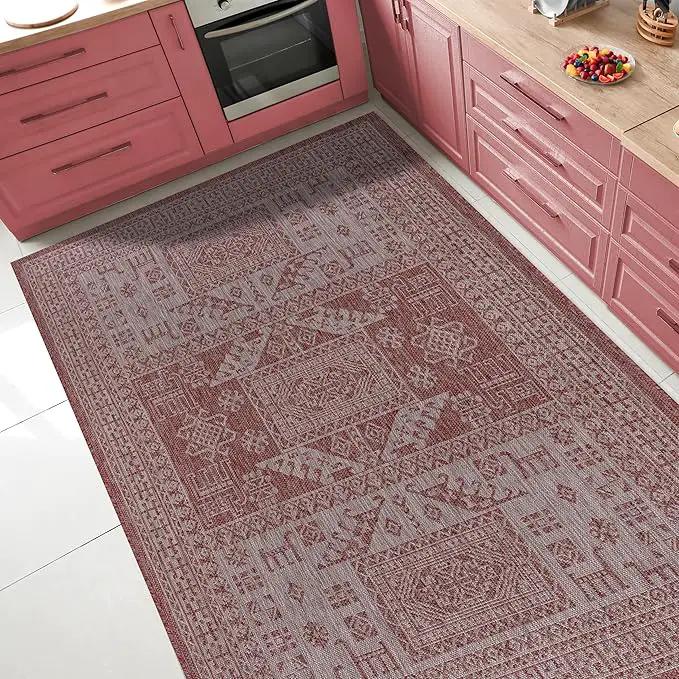 Keen Home Design Terrace Outdoor Area Rug - 12x15 Washable Indoor/Outdoor Rug for Patio, Kitchen, Balcony, Beach, Garden, Deck and Porch, Size: 12'x15' by GreenHaven Gardens