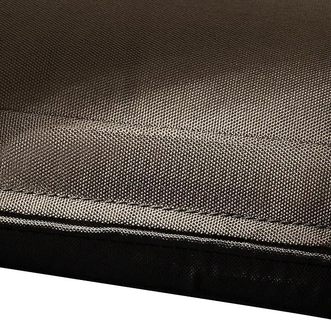 Classic Accessories Ravenna Seat Cushion, 21x21x3 Inch (Pack of 1), Dark Taupe 4 Sq Ft, Chair Seat Cushion by GreenHaven Gardens